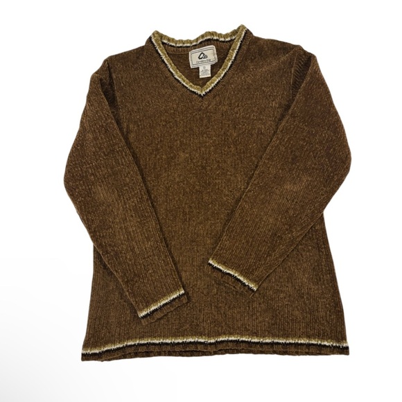 Carolina bay vintage brown sweater size medium - Picture 4 of 10